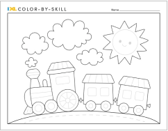 IXL Color by Skill Train