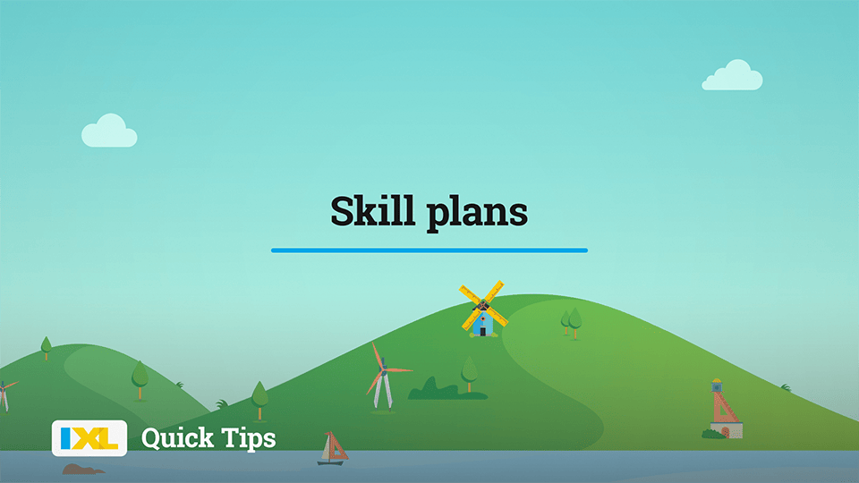 Skill plans